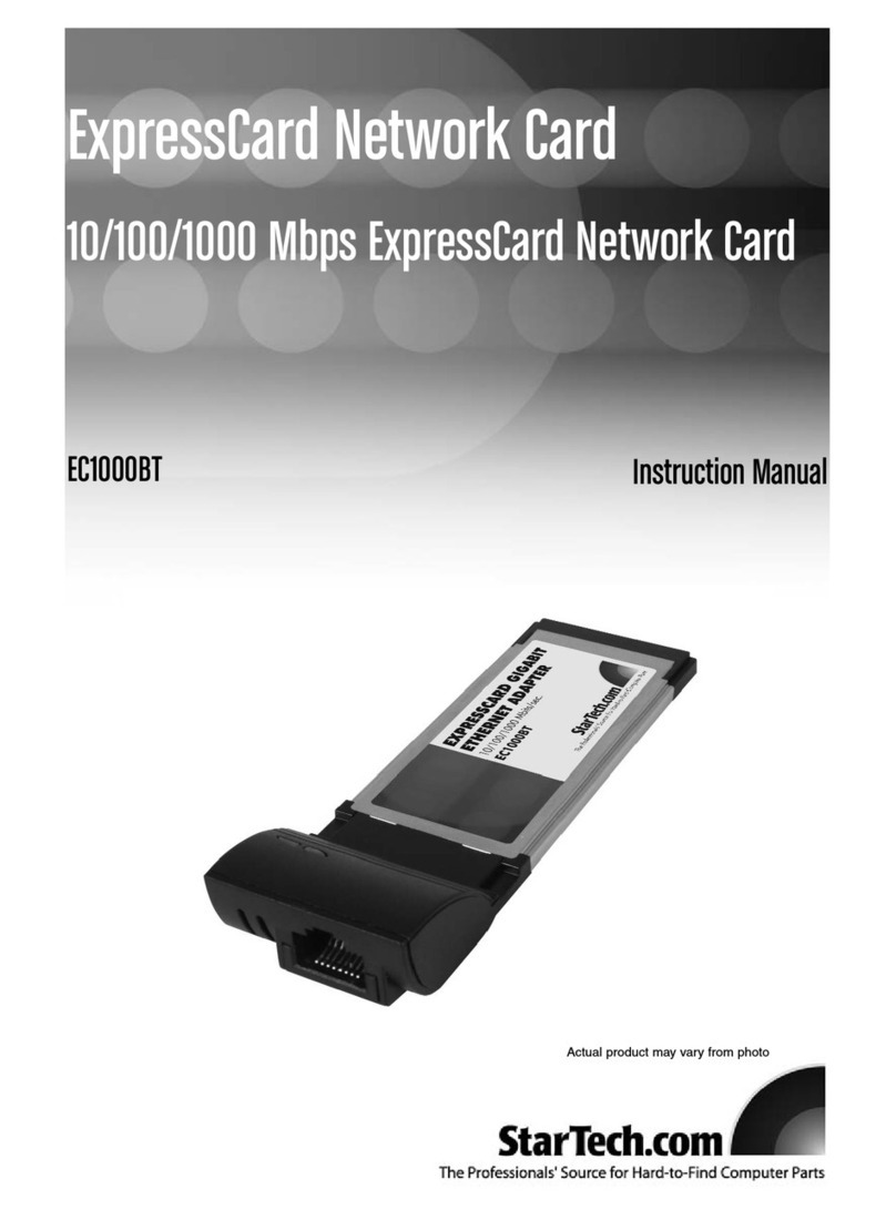 StarTech.com EC1000BT instruction manual StarTech.com EC1000BT instruction manual