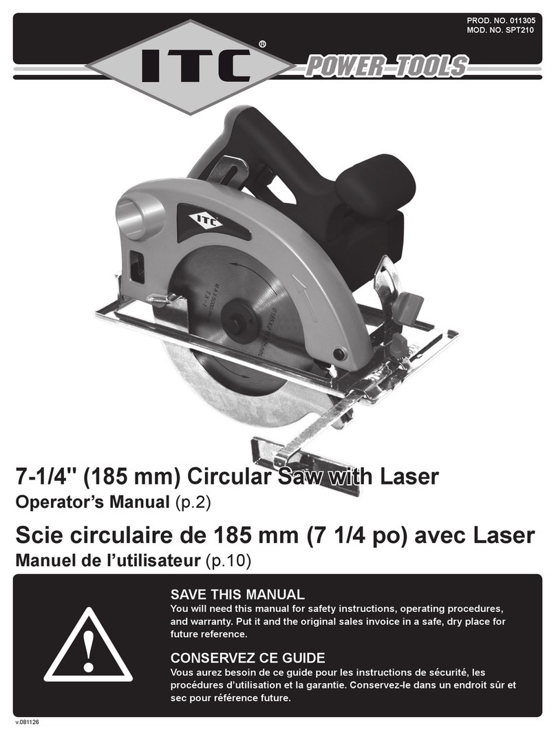ITC SPT210 User manual