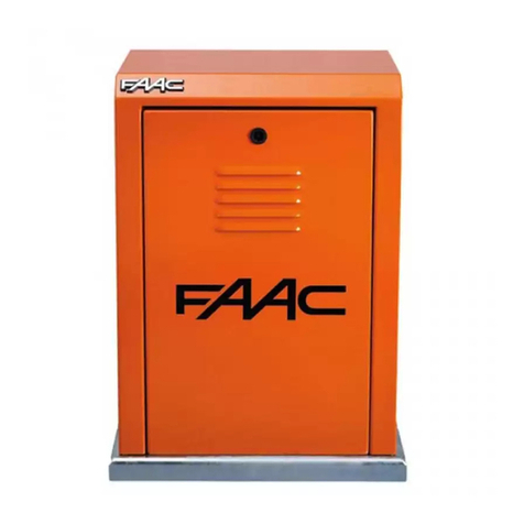 FAAC 884 mct instruction manual