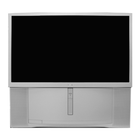 Sony KP-46WT500 - 46" Hi-scan 1080i 16:9 Projection... User manual