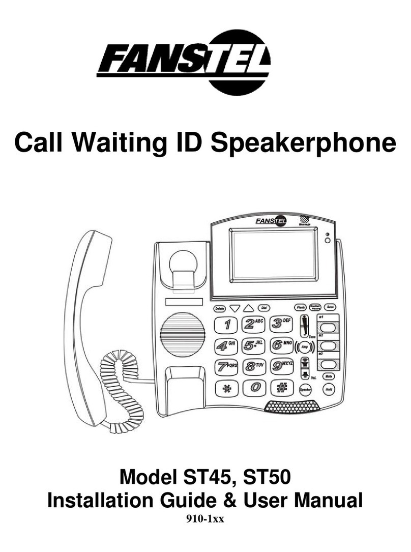 Fanstel ST45 Installation guide & user manual