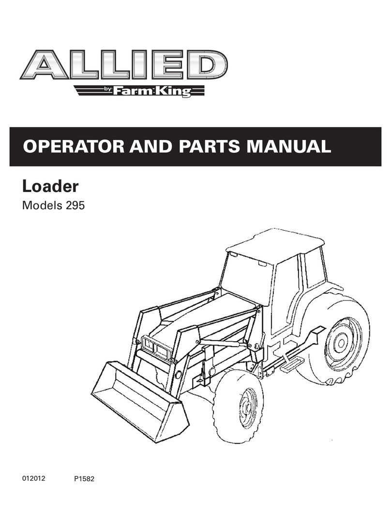 Allied 295 Operator and parts manual