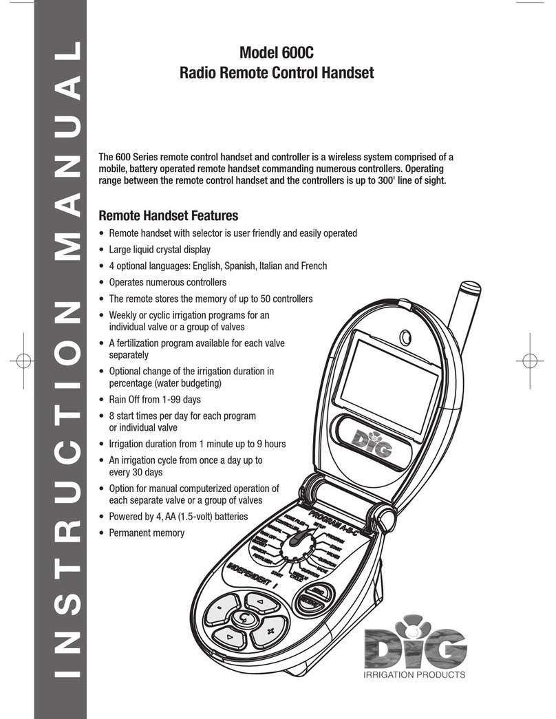 DIG 600C instruction manual