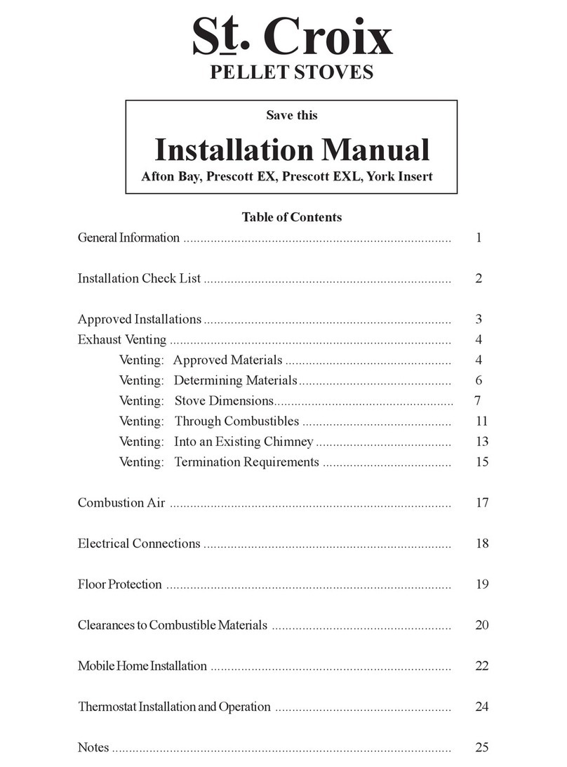 St. Croix AFTON BAY installation manual