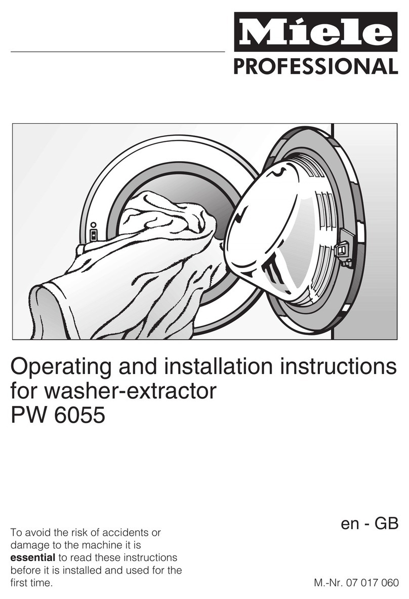 Miele PW 6055 Plus User manual