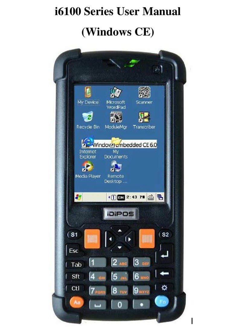 iDiPOS i6100 Series user manual