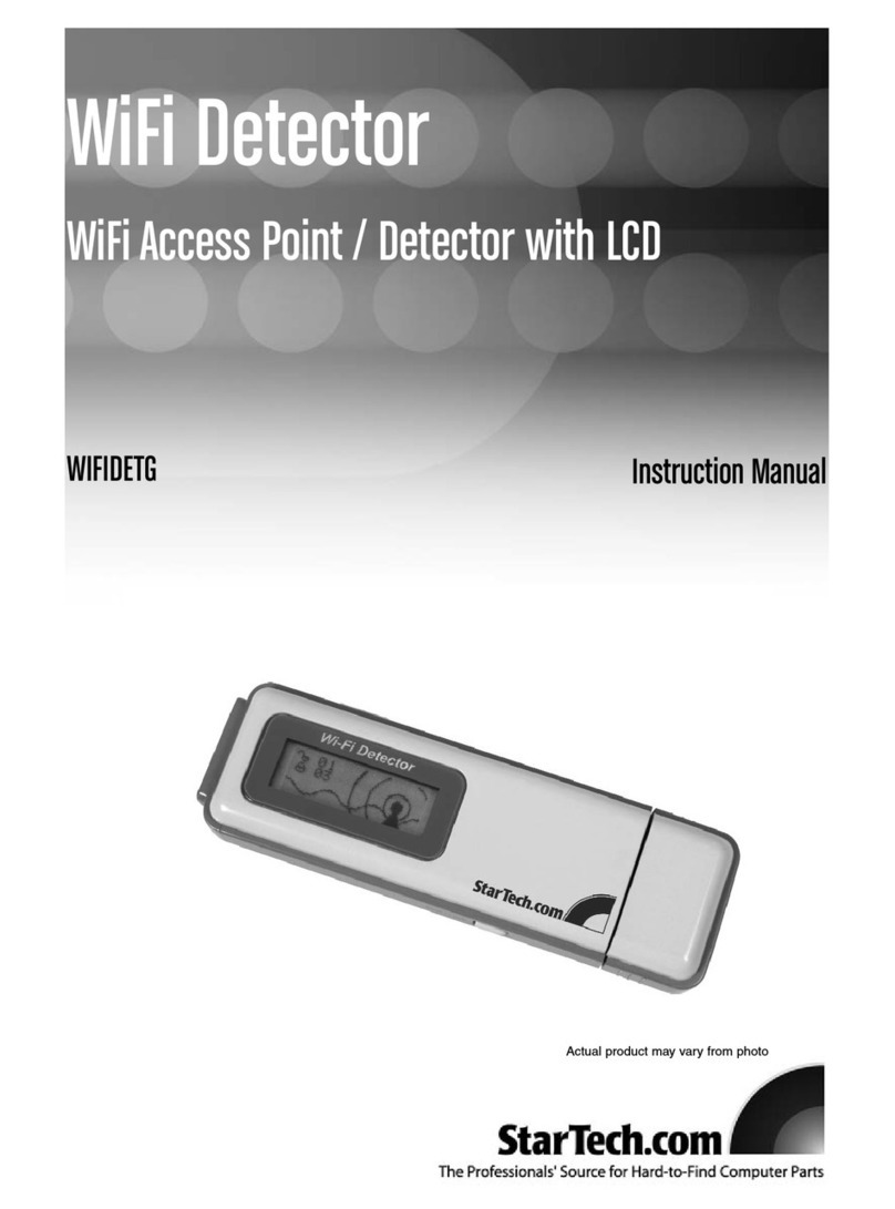 StarTech.com WIFIDETG User manual StarTech.com WIFIDETG User manual