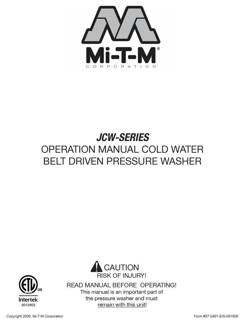 Mi-T-M JCW-SERIES User manual