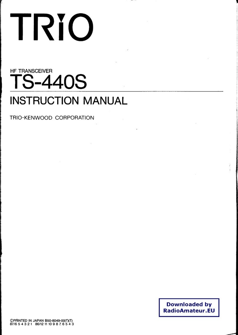 Trio TS-440S instruction manual