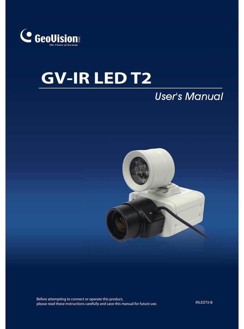 GeoVision GV-IR LED T2 user manual