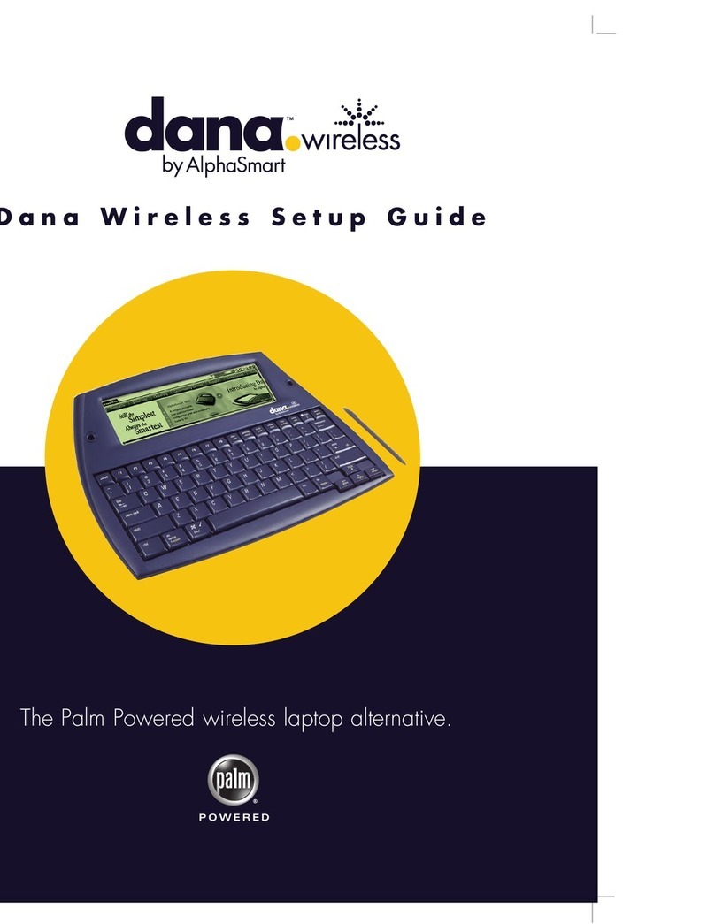 Alphasmart Manager for Dana Setup guide