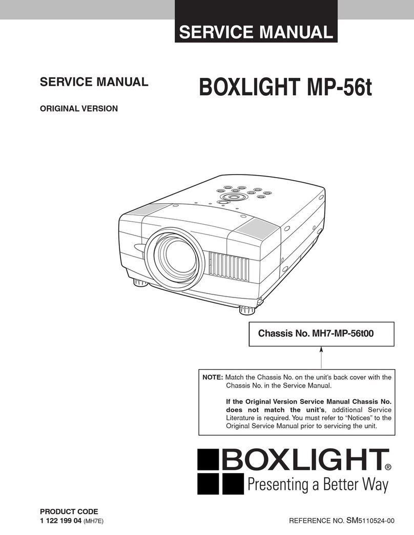 BOXLIGHT MP-56t User manual