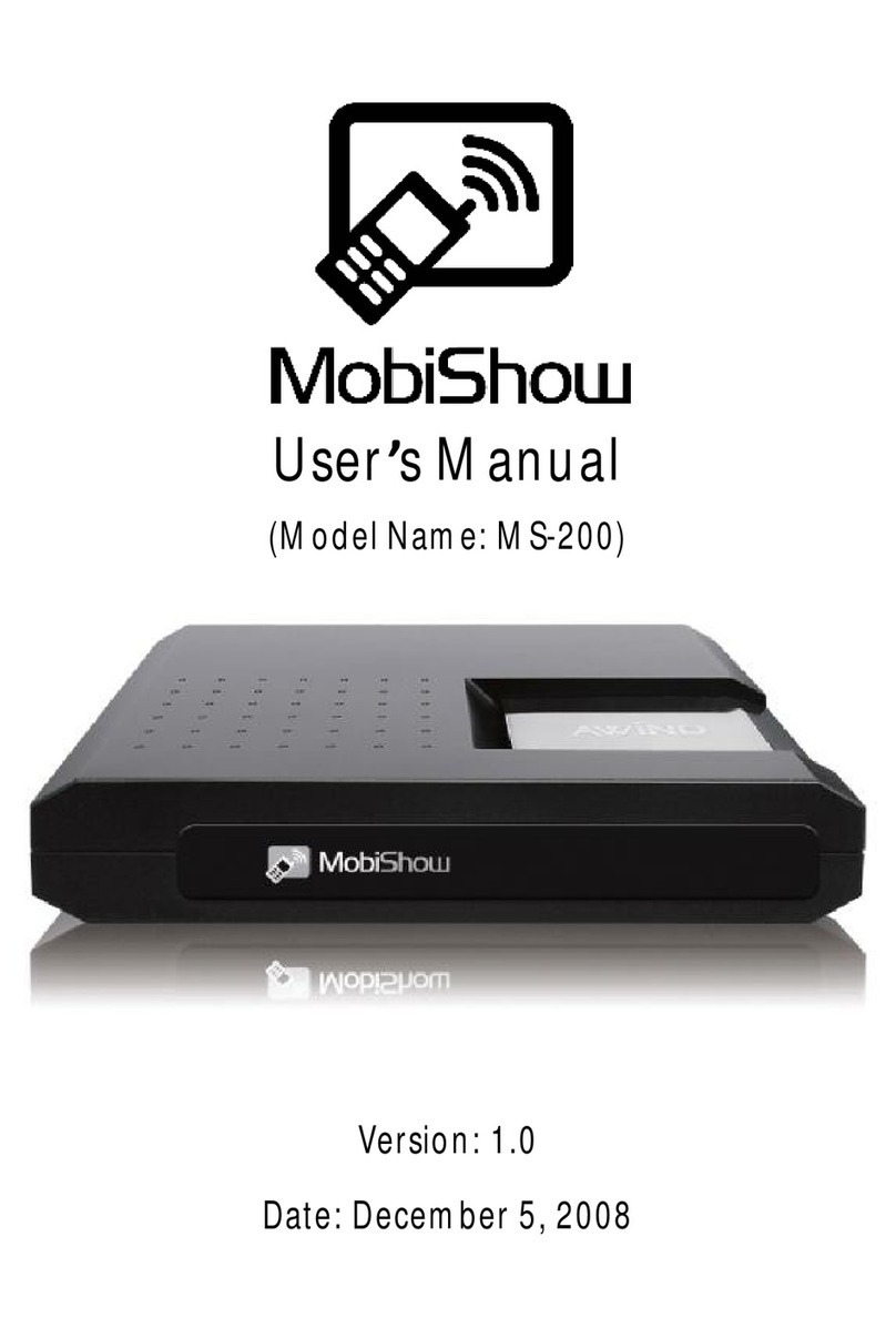 MobiShow MS-200 user manual