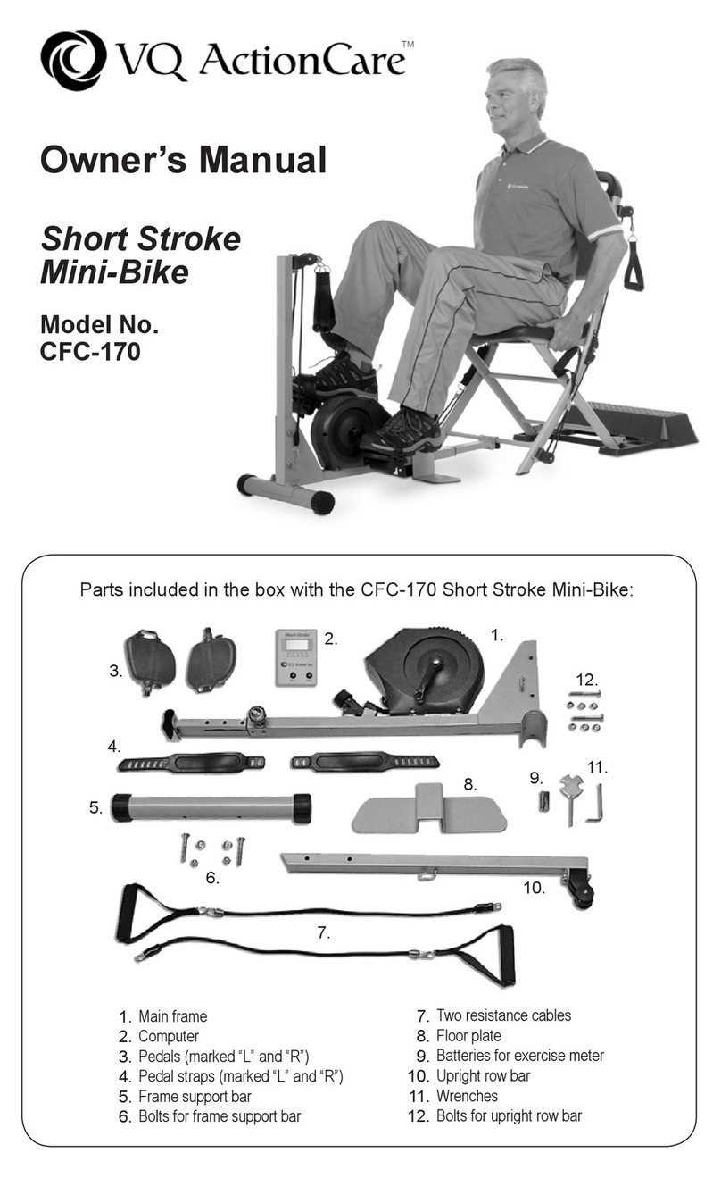 VQ ActionCare CFC-170 owner's manual