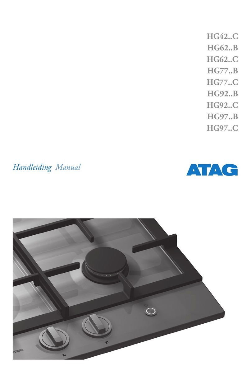 Atag HG42 C User manual