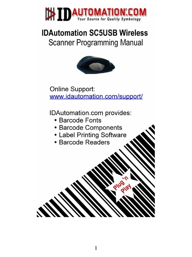 IdAutomation SC5-USB-W Programming manual IdAutomation SC5-USB-W Programming manual