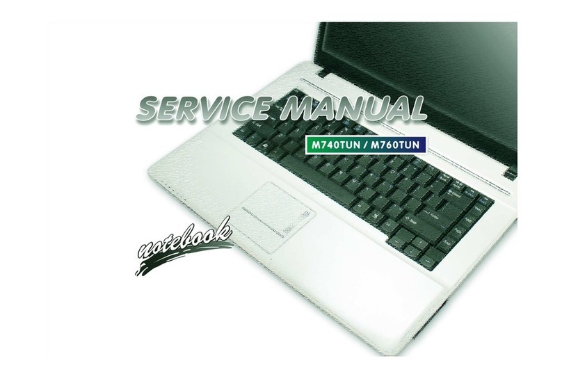 Clevo M740TUN User manual