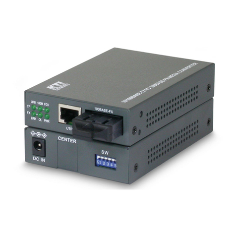 KTI Networks KC-300D Series User manual