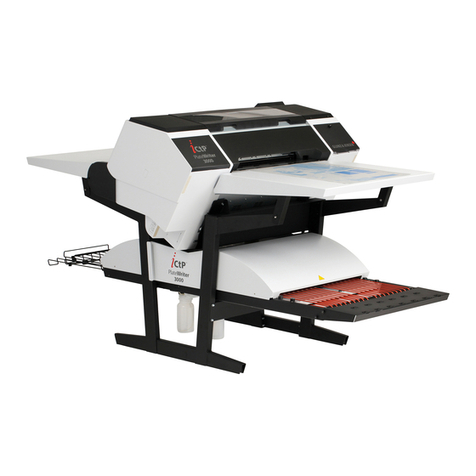 Glunz & Jensen PlateWriter 3000 User manual