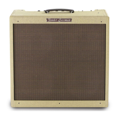 Fender Bassman '59 User manual