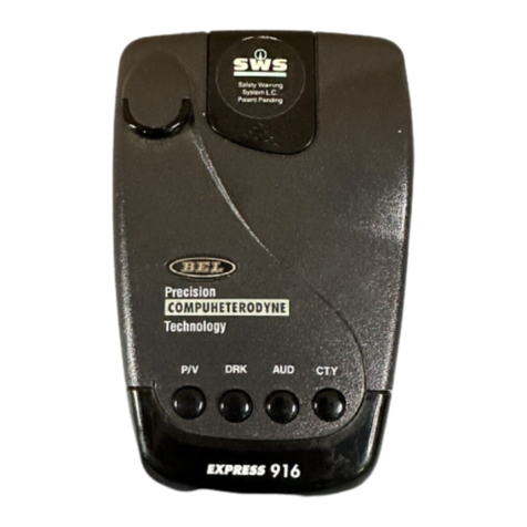 Beltronics Express E926CS User manual