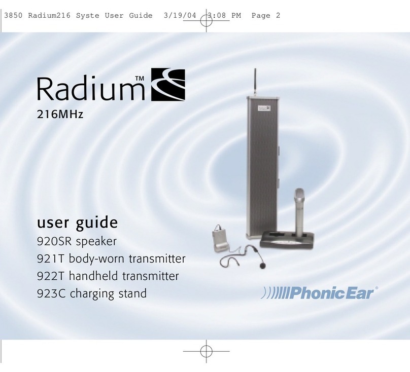 Radium Radium 216MHz user guide