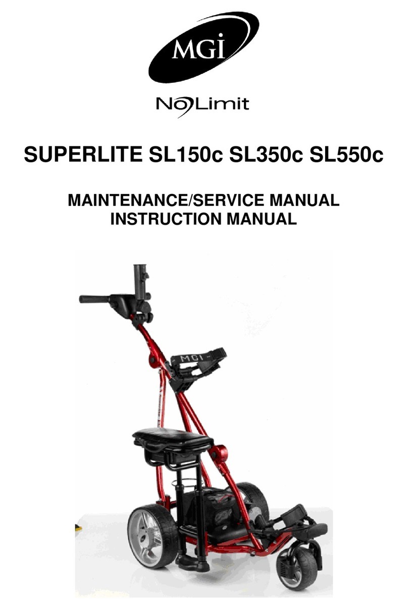 MGI SUPERLITE SL150c instruction manual