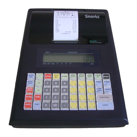 Sam4s ER-230 Series Troubleshooting guide