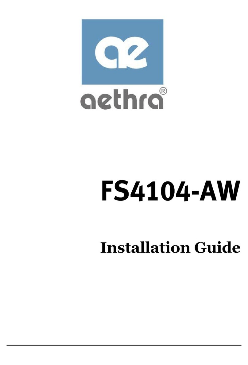 Aethra FS4104-AW installation guide