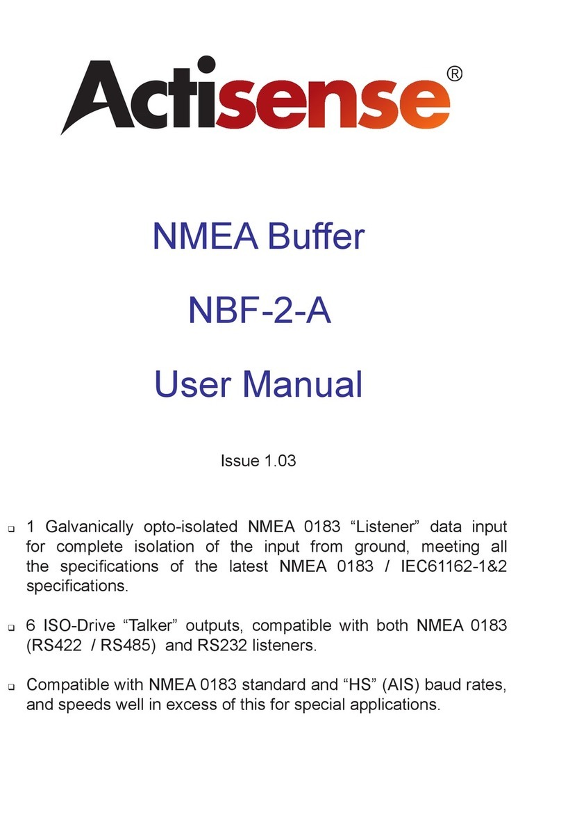 Actisense NMEA Buffer NBF-2-A user manual