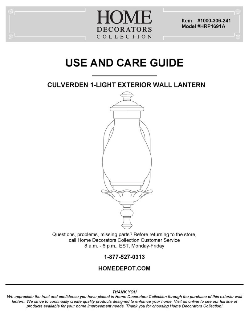 Home Decorators HRP1691A User manual