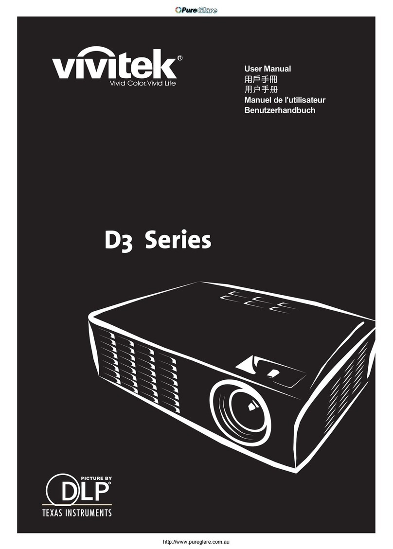 Vivitek D3 Series user manual