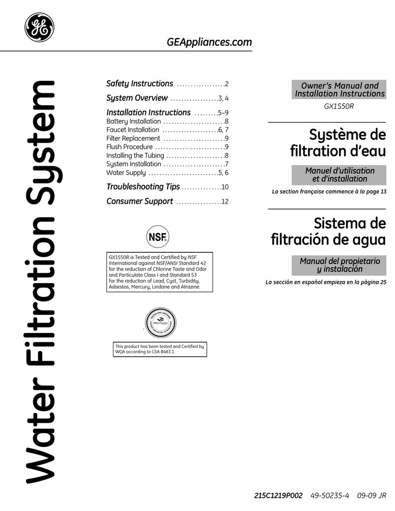 GE GX1S50R User manual