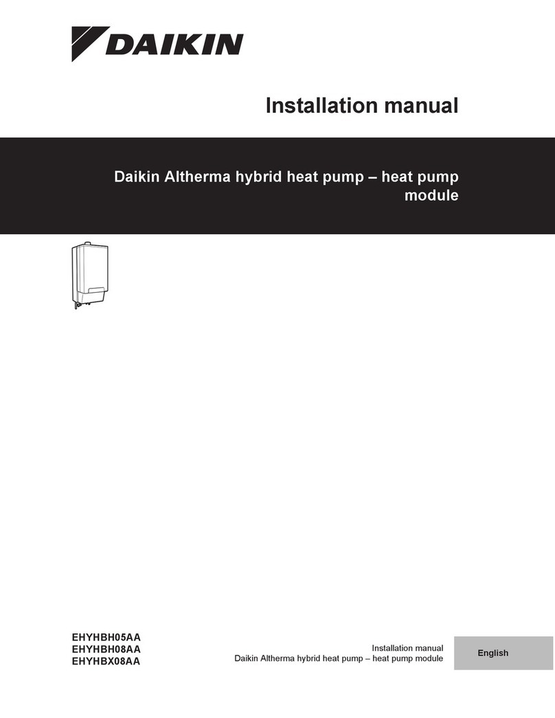 Daikin EHYHBH05AA installation manual