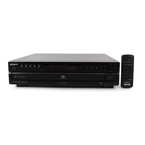 Sony SCD-CE595 User manual