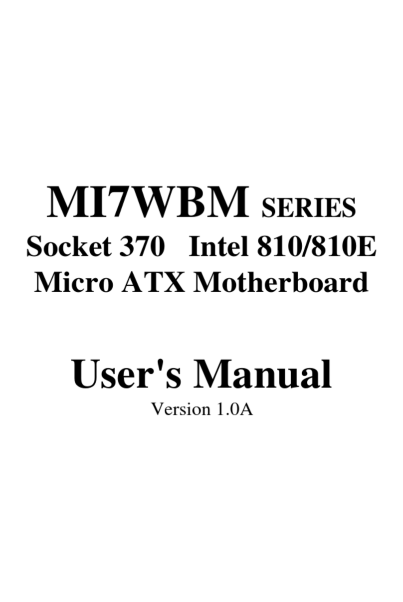 TMC MI7WBM SERIES user manual