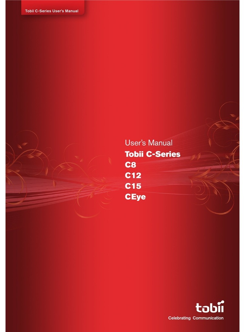 Tobii C8 User manual