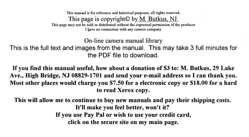 Pentax A3000 User manual