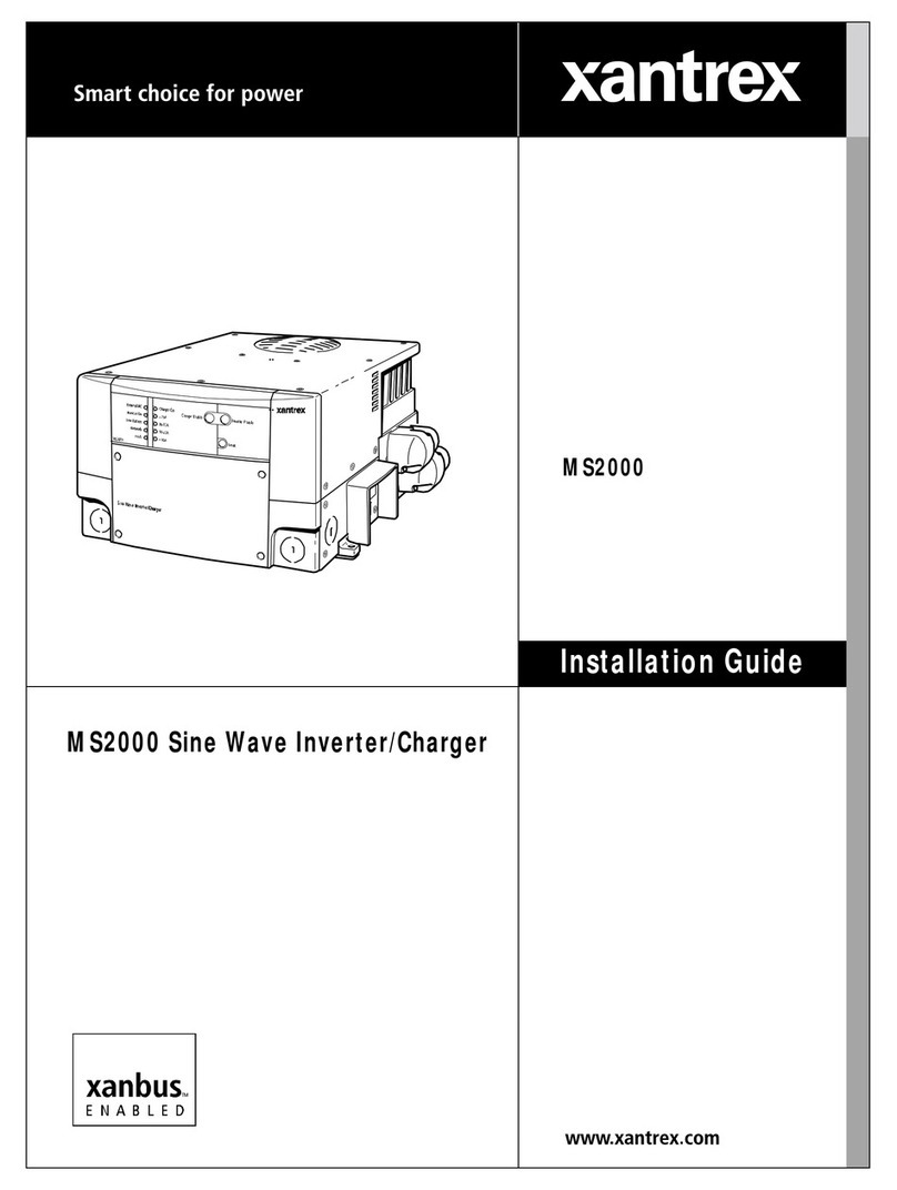Xantrex MS2000 installation guide
