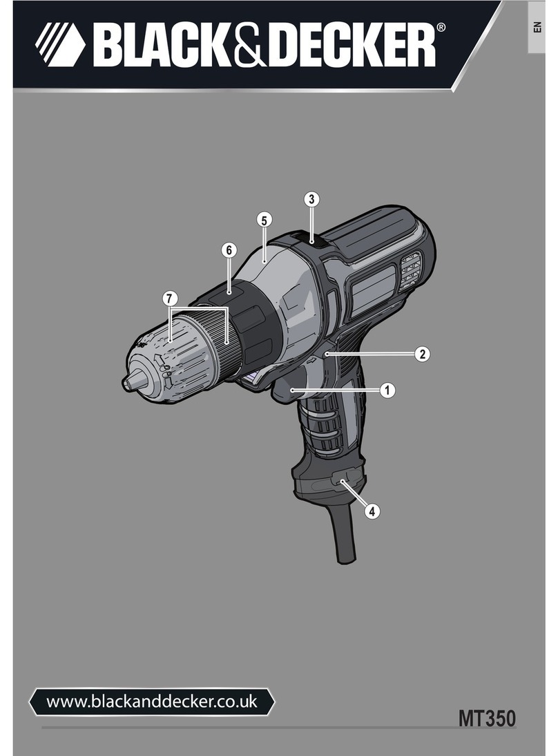Black & Decker MT350 User manual