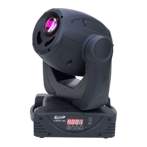 Elation E Spot Led user guide