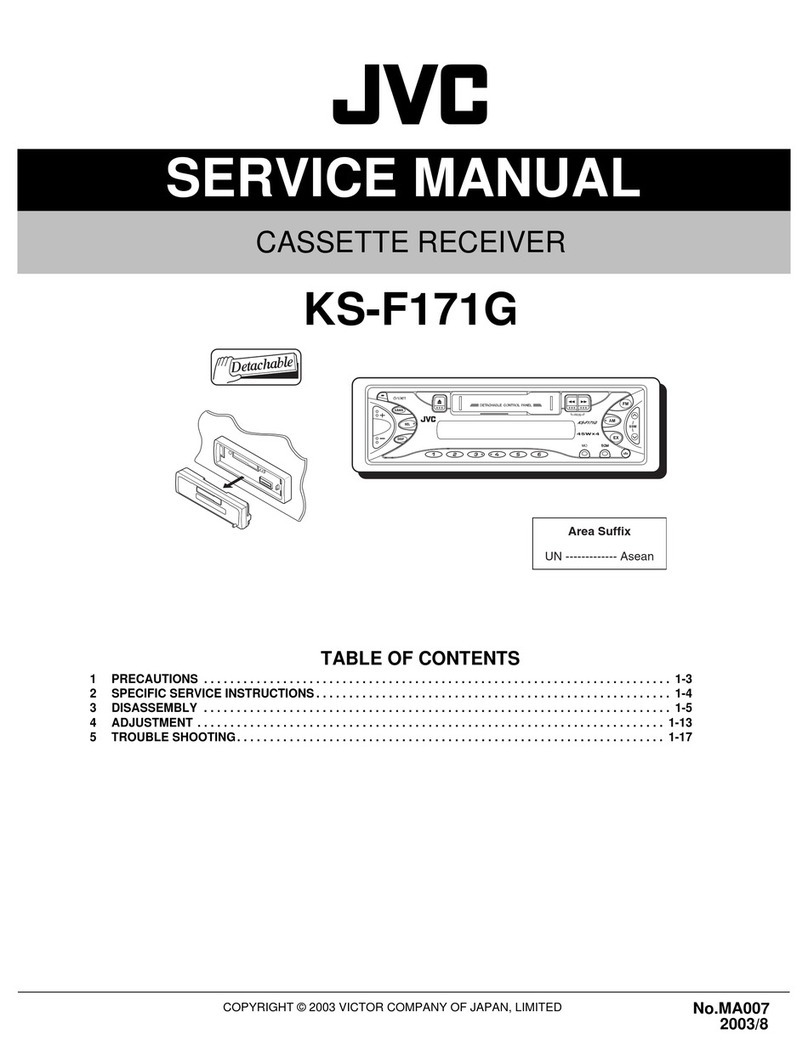 JVC KS-F171G User manual JVC KS-F171G User manual