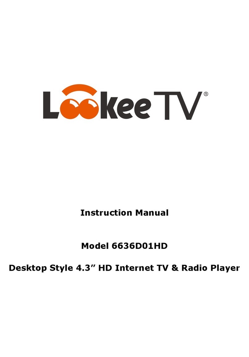 Lookee TV 6636D01HD instruction manual