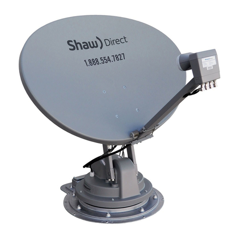 Shaw Satellite Antenna installation manual