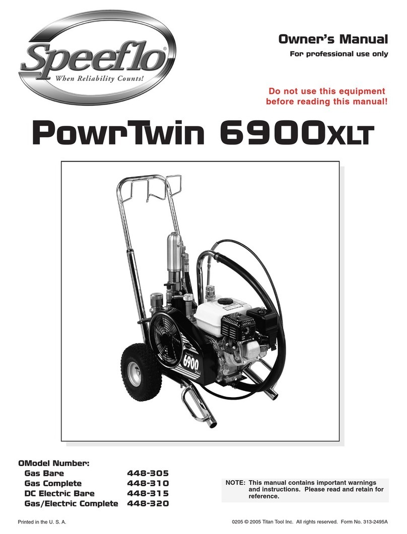 Speeflo PowrTwin 6900XLT owner's manual