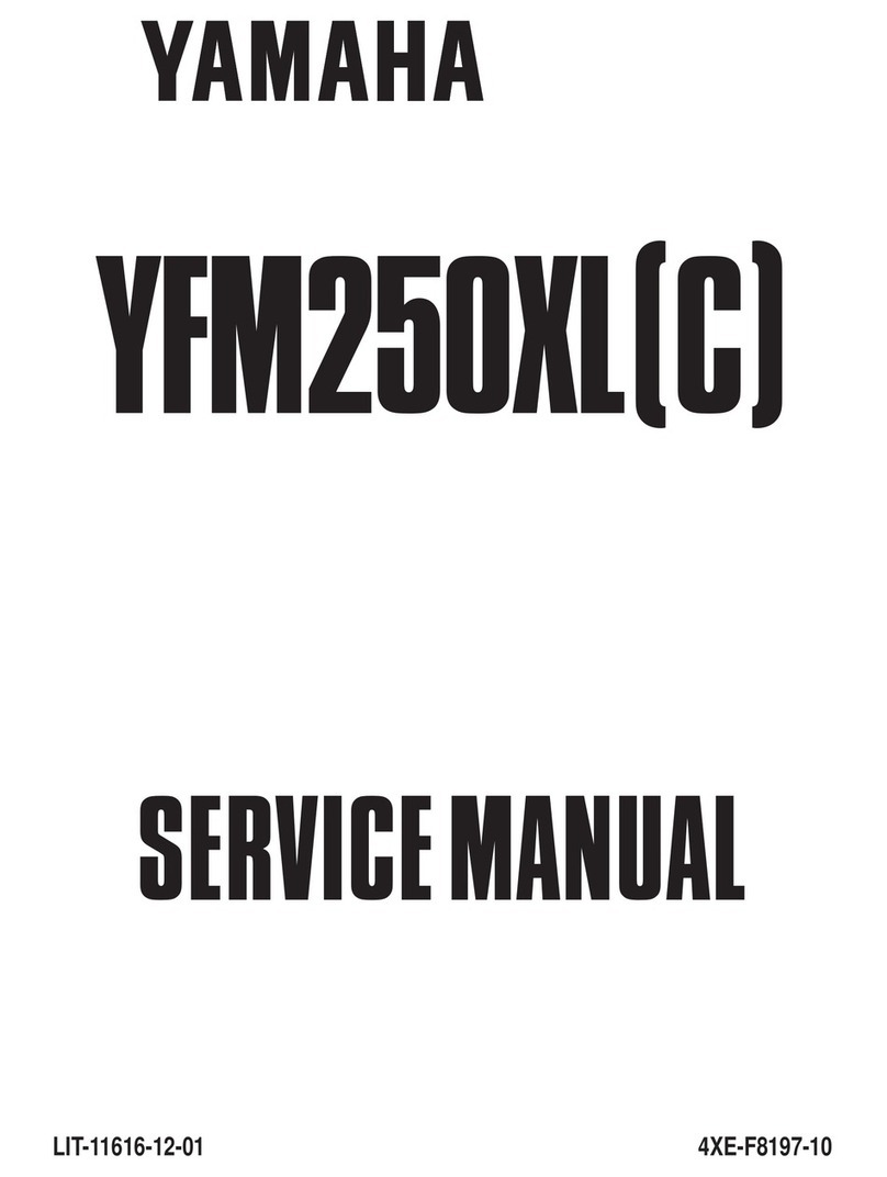 Yamaha YFM250XL(C) Service manual