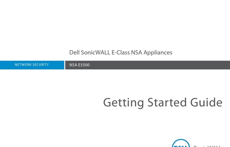 Dell NSA E5500 Getting started guide