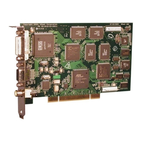NCast Digitizer Capture Card -PCI RGB user manual