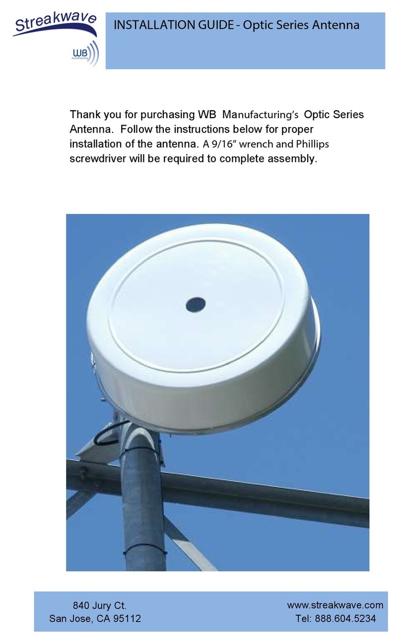 Streakwave Optic Series installation guide Streakwave Optic Series installation guide