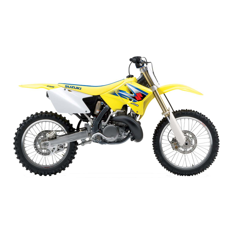 Suzuki RM250 Owner's service manual